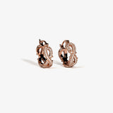 Iced Infinity Thorn Oorbellen - Roze