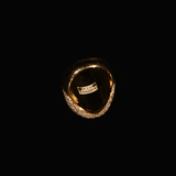 Emerald Oval Ring (Gold)