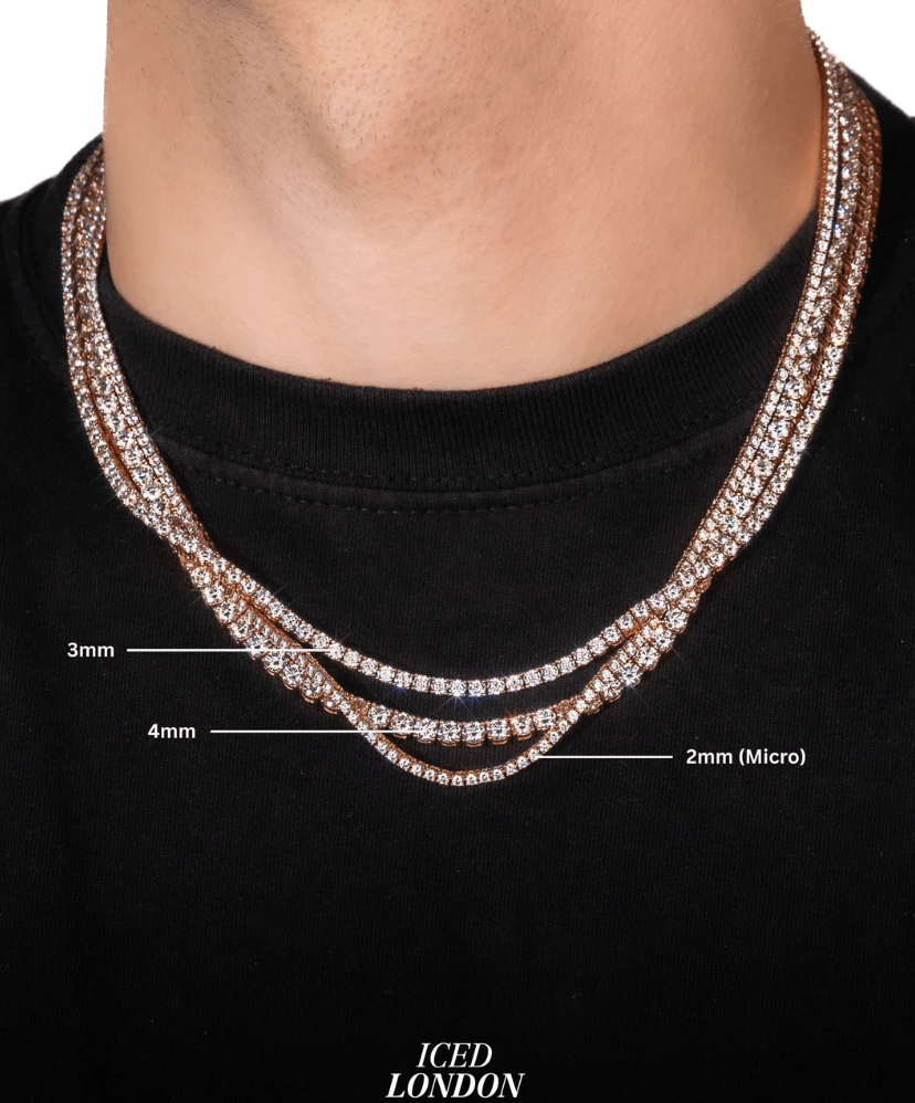 Tenise Chain Tennis Chains Explained: Meaning, History & Why It’s Iconic – ICED LONDON