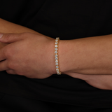 5 mm tennisarmband (goud)