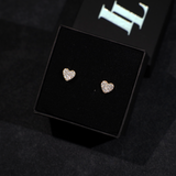 Mini Hart Oorbellen (Goud)