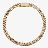 12mm Prong Cuban Link Chain - Yellow