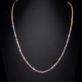 3 mm tennisketting (roségoud)