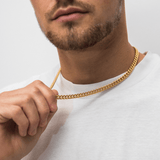 6mm Cuban Link Chain (Yellow Gold)