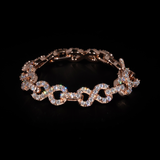 Infinity Link Armband (Roségoud)