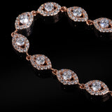 6mm Eye Bracelet in Rose Gold
