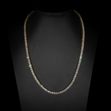 4mm tennisketting (geelgoud)