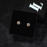 Cluster oorbellen (goud)
