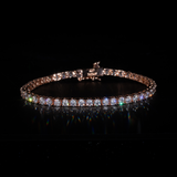 3 mm tennisarmband (roségoud)