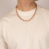 Half-Set Ball Chain - Rose