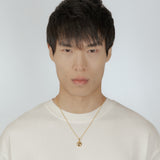 Basketball Pendant - Yellow