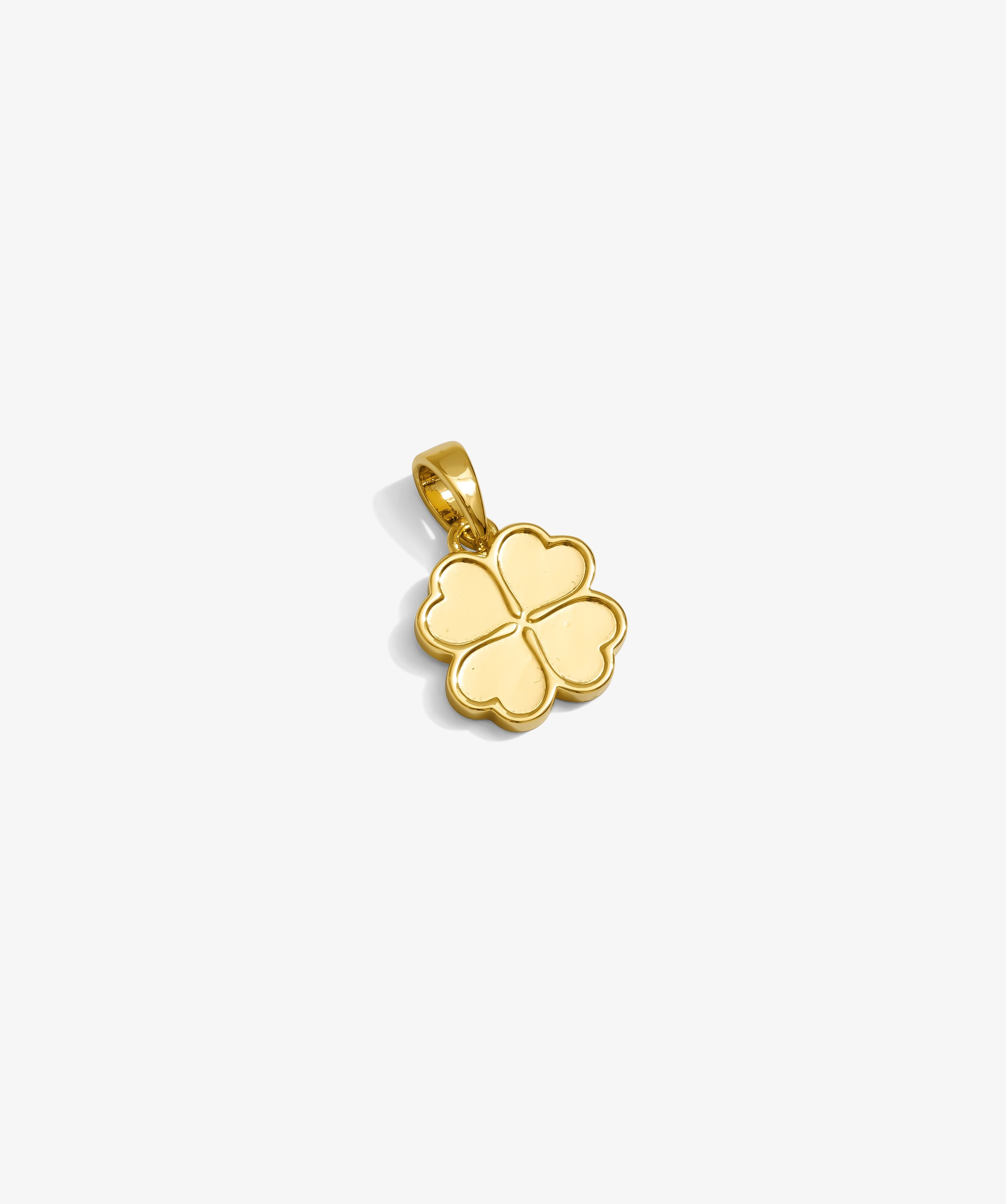 Clover Pendant — Yellow Gold view 1 | colour:yellow