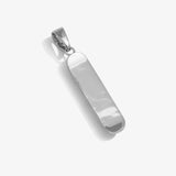 Skateboard Pendant - White