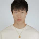 Floral Pendant - Yellow