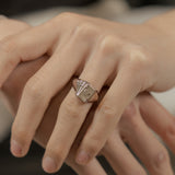 Four Aces Ring - White
