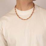 Half-Set Ball Chain — Rose Gold view 3 | colour:rose