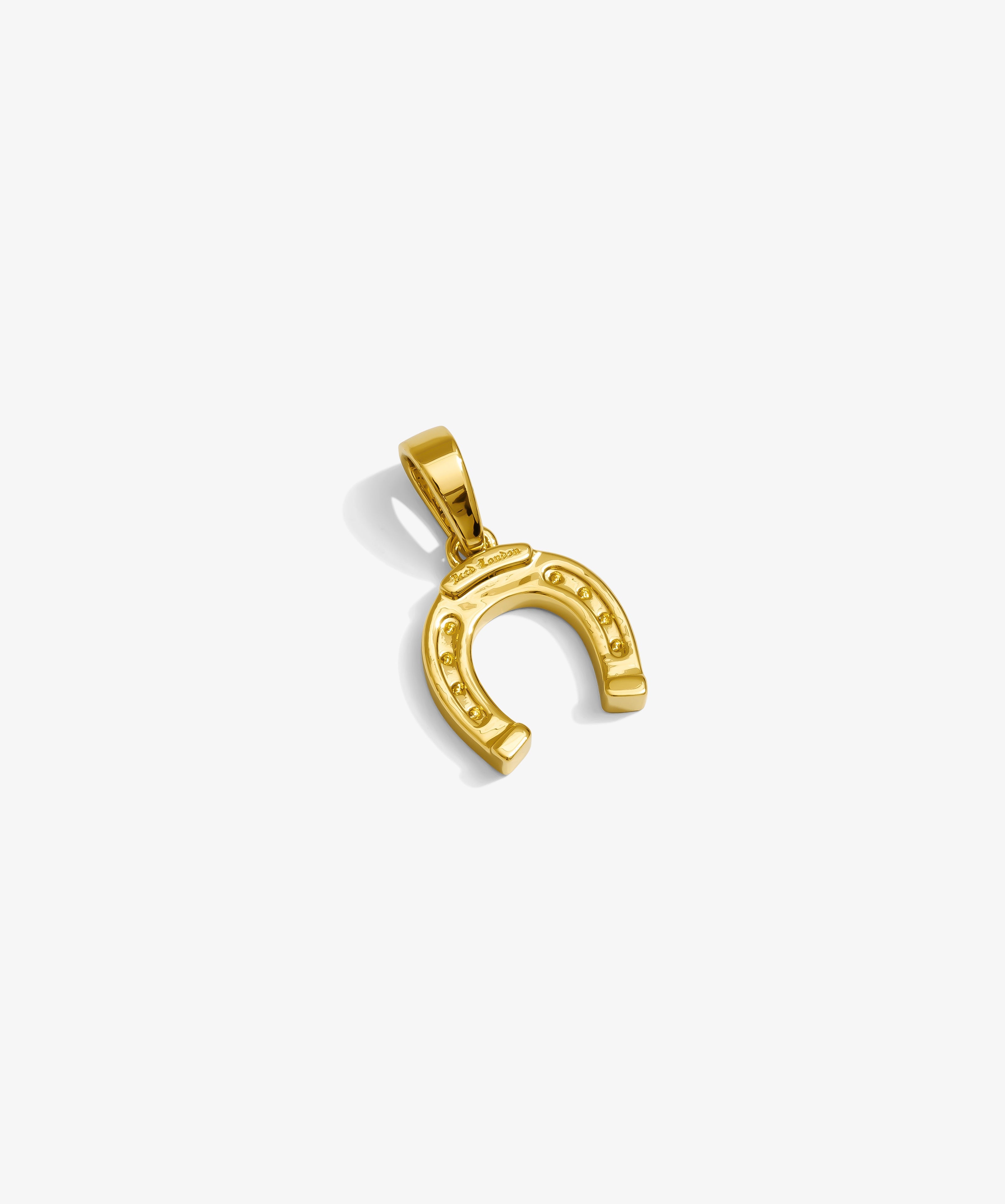 Horseshoe Pendant — Yellow Gold view 1 | colour:yellow