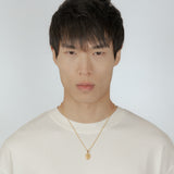 Lion Pendant - Yellow