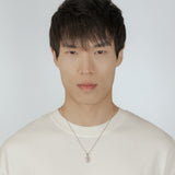 Lion Pendant - White