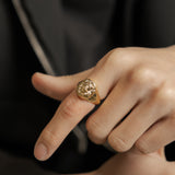 Lion Ring - Yellow