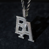 Aangepast Baguette Initial Naamplaatje