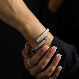 Baguette Bangle (Witgoud)