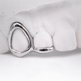 Gold Window Tooth & Gold Strip