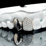 Single Iced & Plain Gold tooth