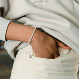 4mm parel armband