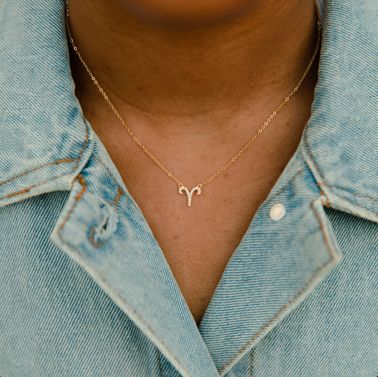 ARIES ZODIAC SYMBOL PENDANT