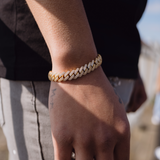 10 mm diamanten schakelarmband 