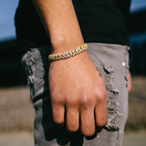 10 mm diamanten schakelarmband 