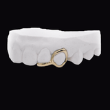 Gold Window Tooth & Gold Strip