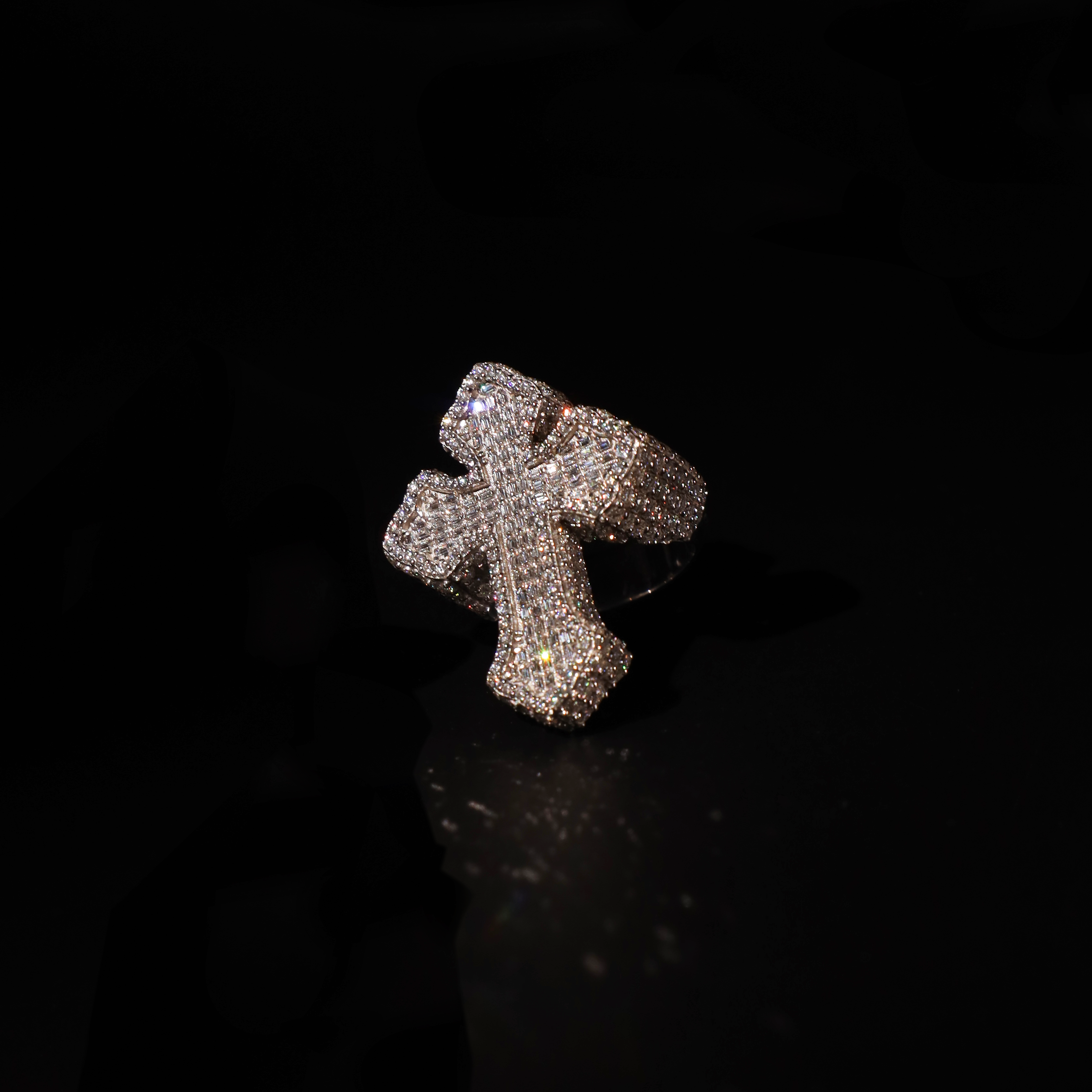 Iron Cross Ring (Silver)